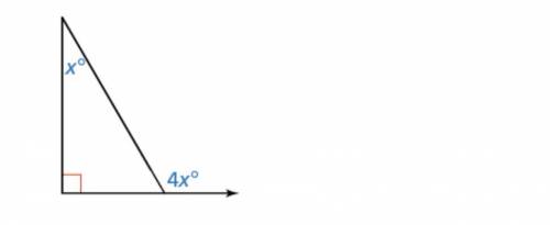 Find the measure of the exterior angle.