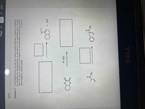 In the empty boxes,provide any missing starting materials,reagents or productsto complete the trans