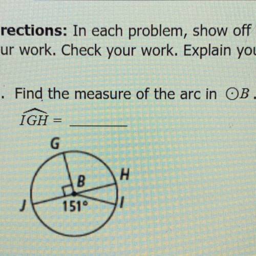 Find a measure of the ark