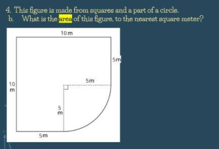 How would you find the area of this figure?