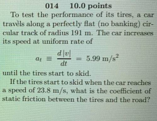 Help me out here. also, why does the car skid or rather, what makes the car skid?