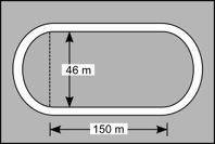 EASY NEED HELP ASAP
What is the perimeter of the inside of the track?