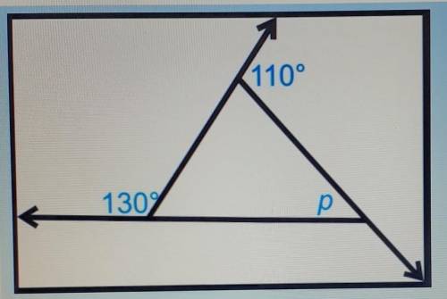 (PLEASE HELP THIS IS DUE IN LIKE 10 MIN) What is the measure of angle P
