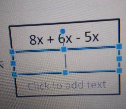 8x + 6x - 5x I need help