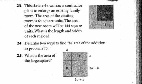 ILL GIVE BRAINLIEST Find the solution to each problem about areas!!!