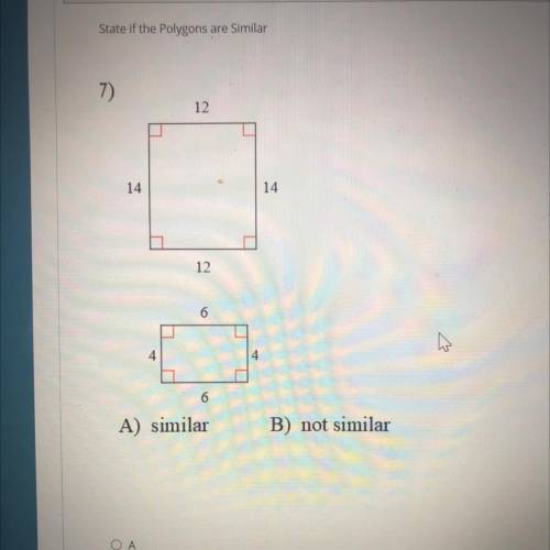 State if polygons are similar