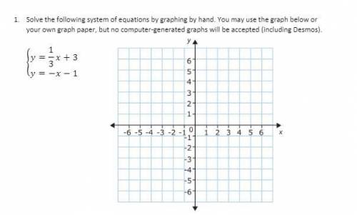 Solve the Following System of equations. PLEASE HELP AND SHOW WORK, IM ABOUT FAILING MATH AND I REA