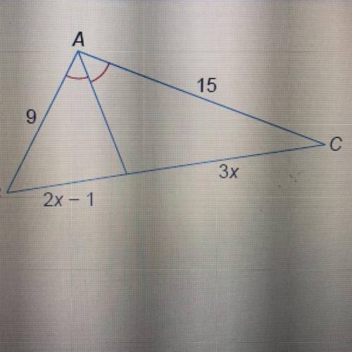 What is the value of x?
Enter
your answer in the box.
X=