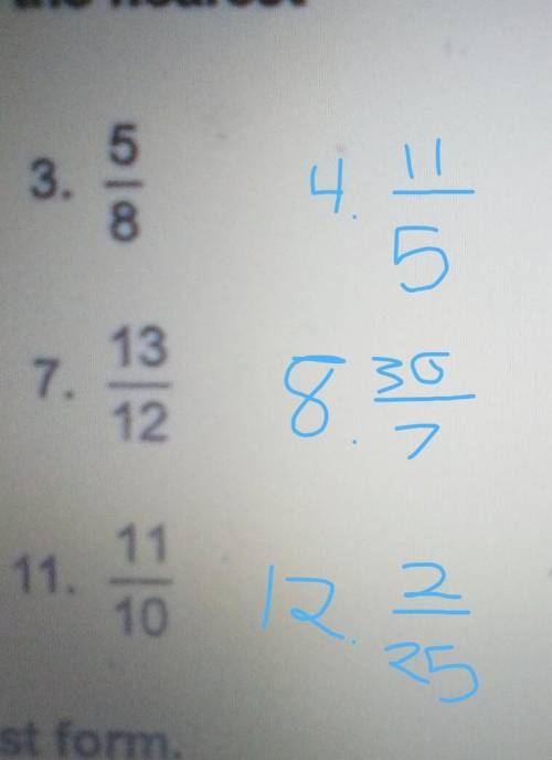 plz help me do these please its hard you have to make them into decimals round to the nearest hundr