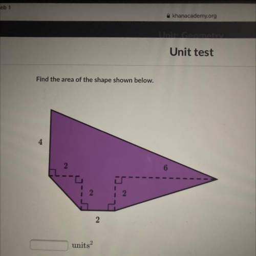 Find the area of the shape shown below plz help