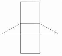 The net shown below can be folded to form what figure?

rectangular pyramid
triangular prism
recta