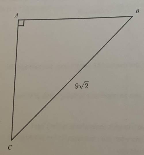 In the right triangle above, x=60. What is the length of the side AB?