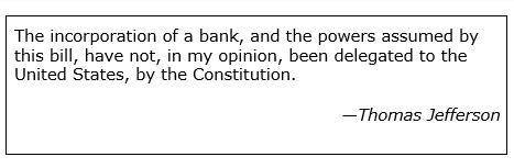 The point of view expressed in this quote contributed to--

A)the creation of the Bill of Rights
B