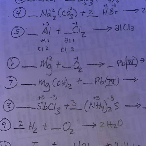 Balance this equation (#7)