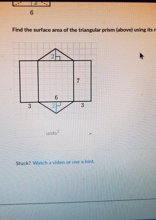 I'm confused on how to find the surface area of a triangular prism