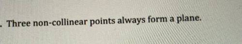 Write each sentence as a conditional (if-then) statement