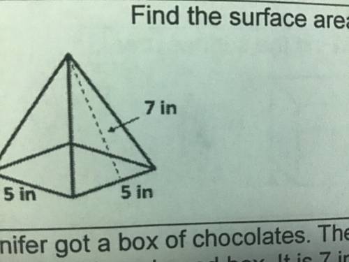 Find the surface area?!