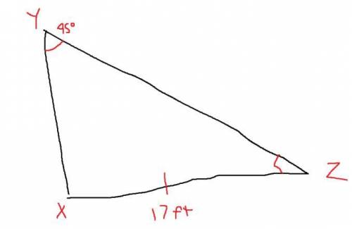 What's the length of YZ? *not to scale