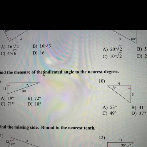 Help on 9 and 10 this is due tonight please help