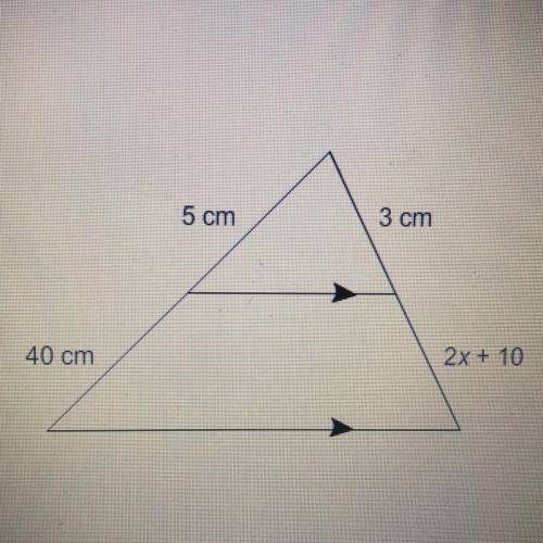 What is the value of x? 
X=