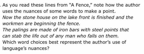 The answer choices are:

1. any man who falls on them
2. stab the life out of
3. stone, finished
4