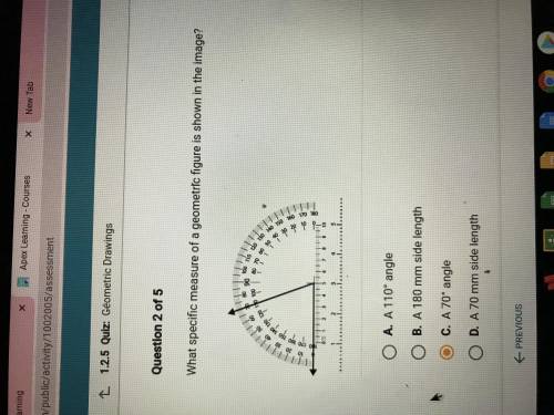 What specific measure of geometric figures is shown in the image