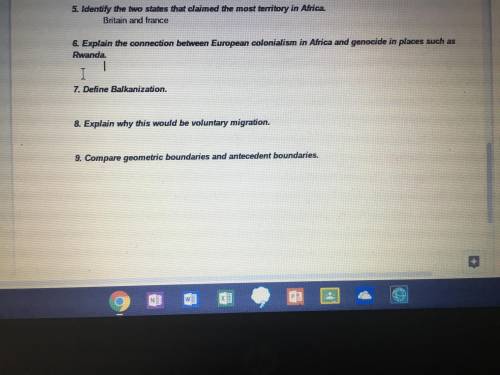 Explain the connection between European colonialism in Africa and genocide in places such as Rwanda