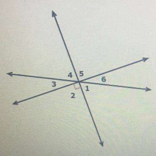 Which angles are complementary to each other? Select all that apply.

< 1 and < 6
< 1 and