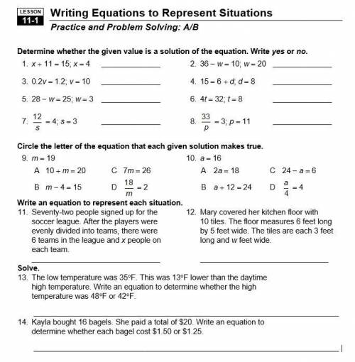 Need help with 12 through 14