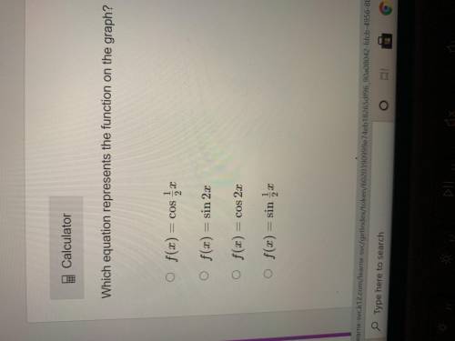 Which equation represents the function on the graph?