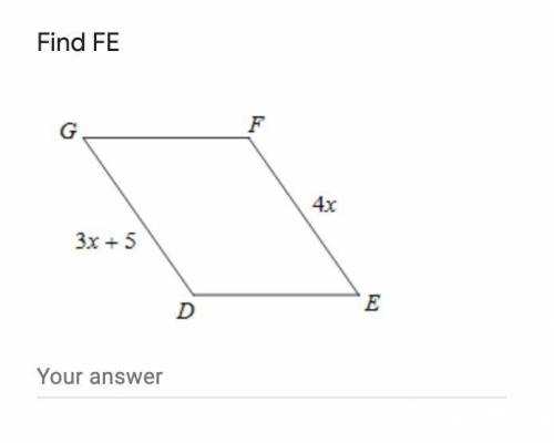 Find FE (image Below)