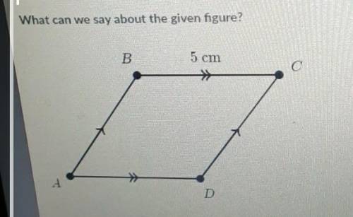 What can we say about the given figure?​