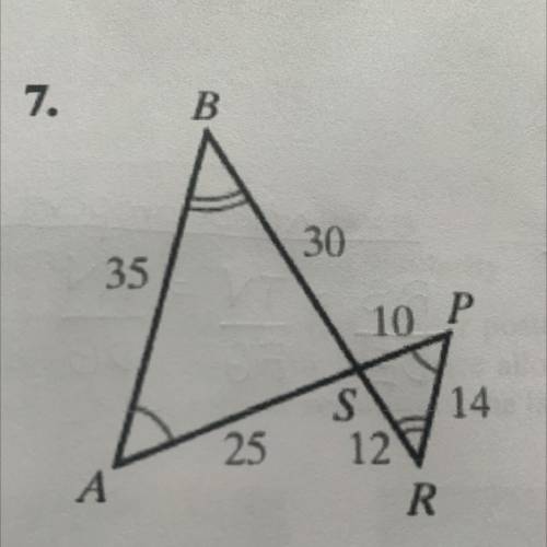 Determine whether the polygons are similar. If they are, write a similarity statement and give the