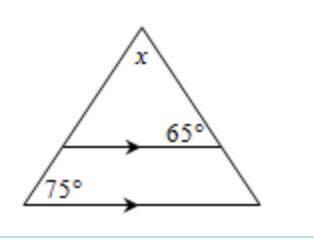 (SAT Prep) Find the value of x. PLEASE I HAVE RSM TOMORROW