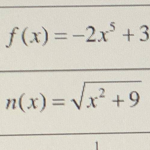 Is the function even, odd, or neither