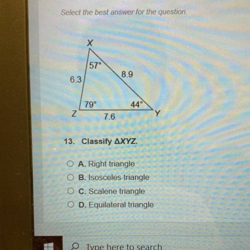 Classify xyz. 
Trying to figure this one out?