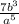 \frac{7b^{3}}{a^{5}}