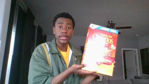 POSING WITH CHEERIOS pt2 HAHAHA so if this one is up then that means my other question got deleted.