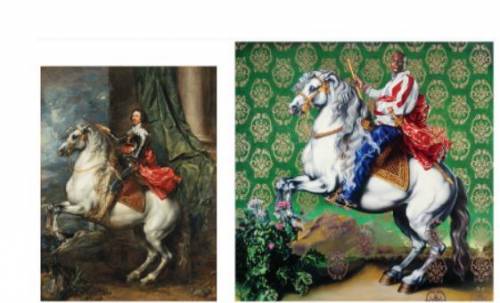 What statements do these two portraits make about power?

What is context? How can context help yo