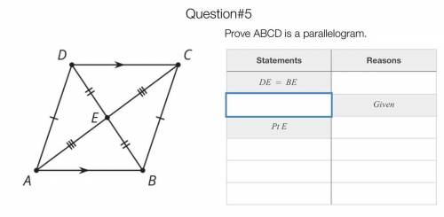 I need to prove ABCD is a parellogram by midnight and Im having a difficult time bc I never underst