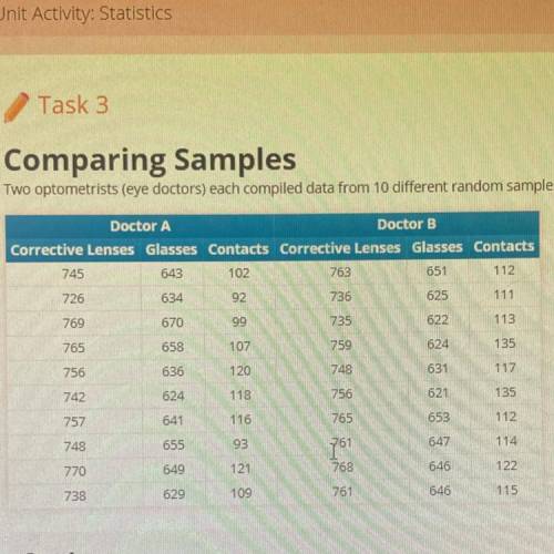 Part 6

What is the mean absolute deviation for Doctor As data set on contacts? What is the mean a