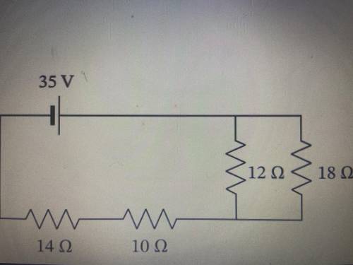 in the circuit shown, the current takes multiple paths from the positive battery terminal to the ne