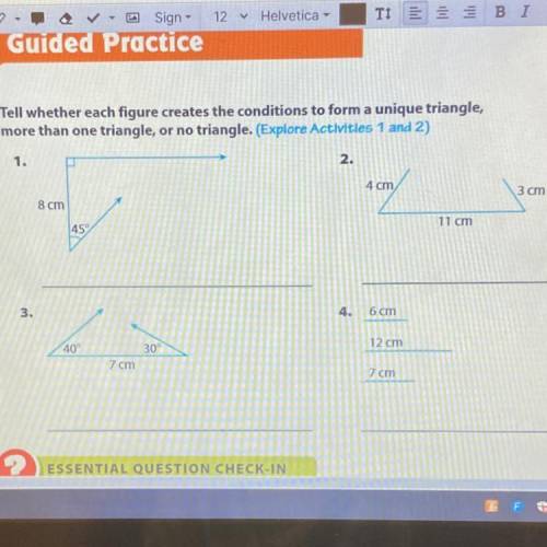 20 POINTS. 
I need 1, 2, 3, and 4