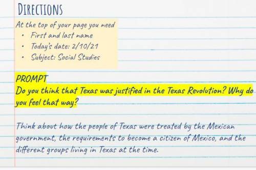 Texas Social Studies.... need answer in next 12 hours :)