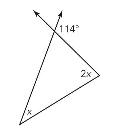 I NEED HELP, WHAT IS THE VALUE OF X?