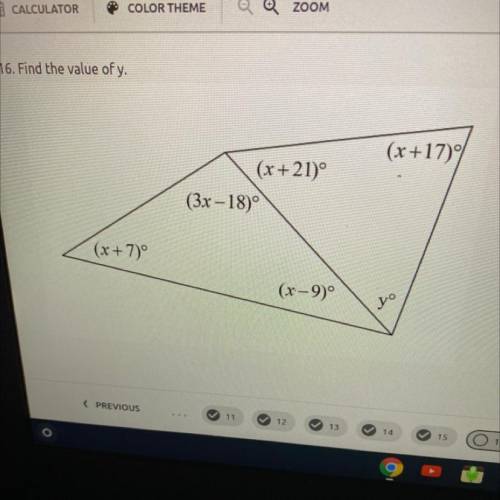 Find the value of Y.