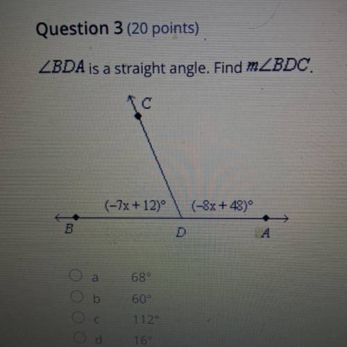 Help geometry. find bdc