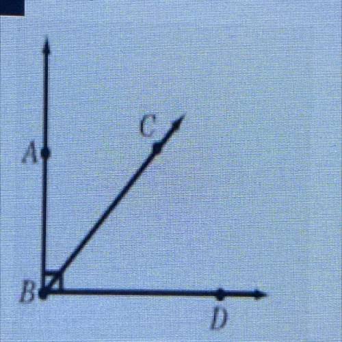 HELP FAST PLS ILL LOVE U FOREVER <3 Angle ABC is 47 degrees. What is the the measure of angle CB
