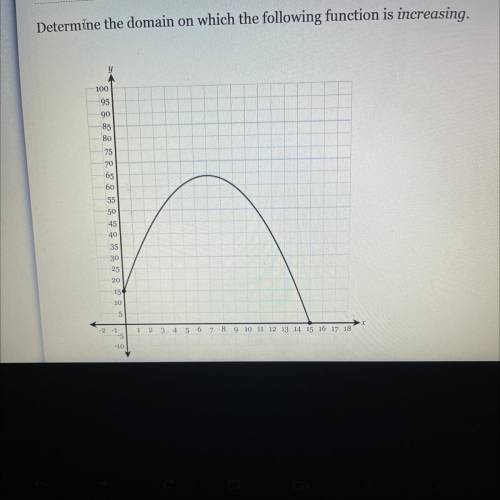 Determine when domain increases