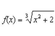Write the given function as the composite of two functions, neither of which is the identity functi